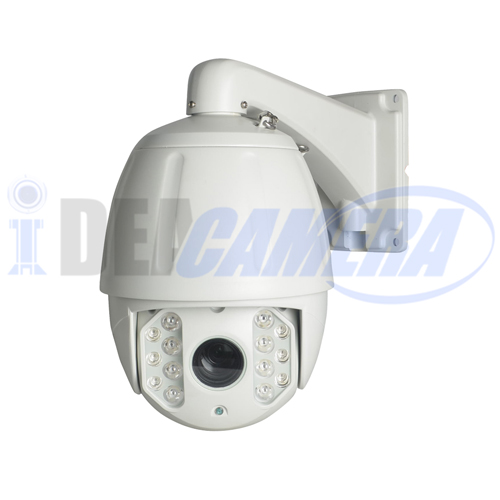 5MP 7Inch IP PTZ High Speed Dome Camera with wiper, Low temperature, P6SLite APP, 18X Optical Zoom Lens, P2P, Waterproof IP66.