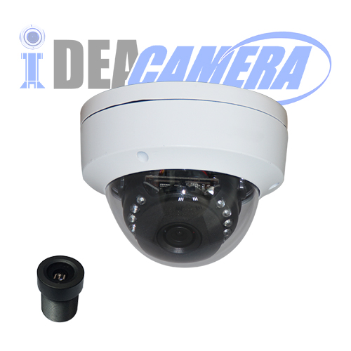 4MP H.265 IR Dome HD IP Camera, 3MP 3.6mm Lens, Audio In, Internal POE, VSS Mobile APP, Support Face Detection, P2P, Cloud storage