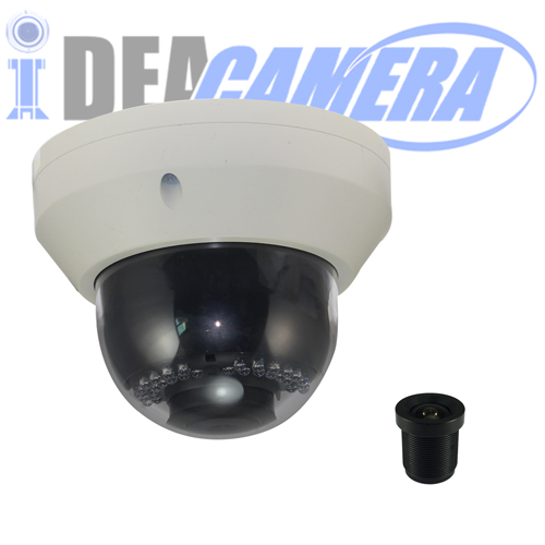 4MP H.265 HD Dome IP Camera with Audio In,Internal POE,VSS Mobile APP,Support face detection