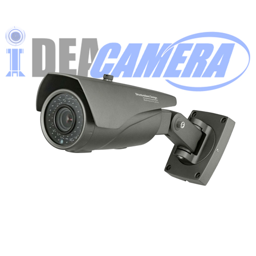 5MP H.265 Waterproof IP Camera with Audio In,2560*1440@18fps,Internal POE,VSS Mobile App
